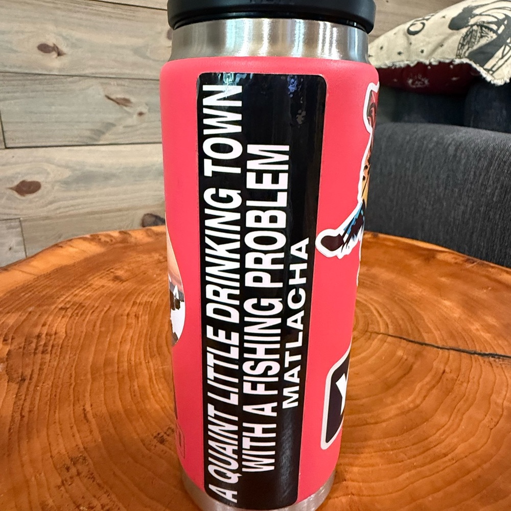 Yeti Pink Stainless Steel Water Bottle - Picture 5 of 7